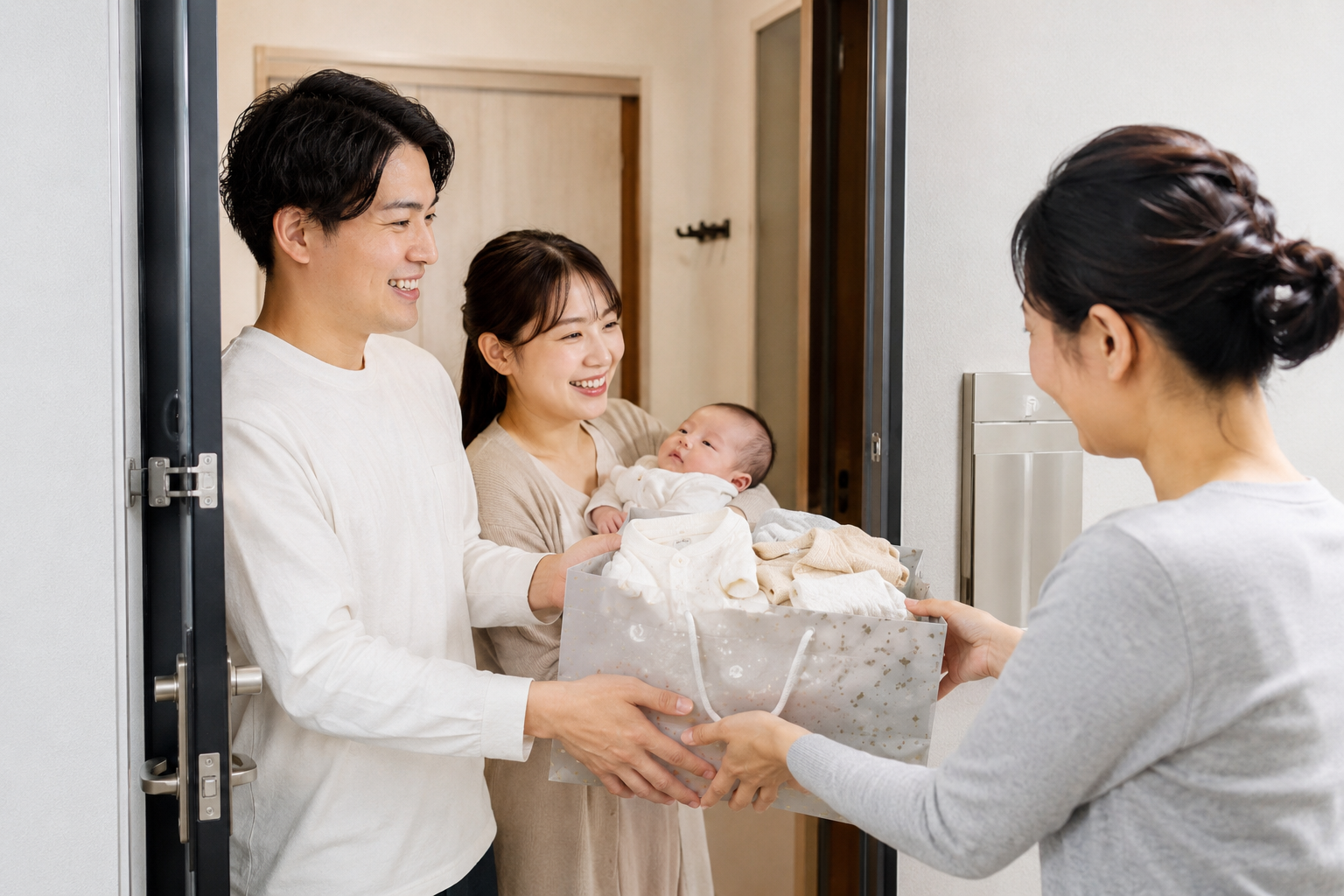 0歳〜1歳の成長スピードに驚愕！ベビー服を「買いすぎず」に「循環」で賢く揃える方法の画像