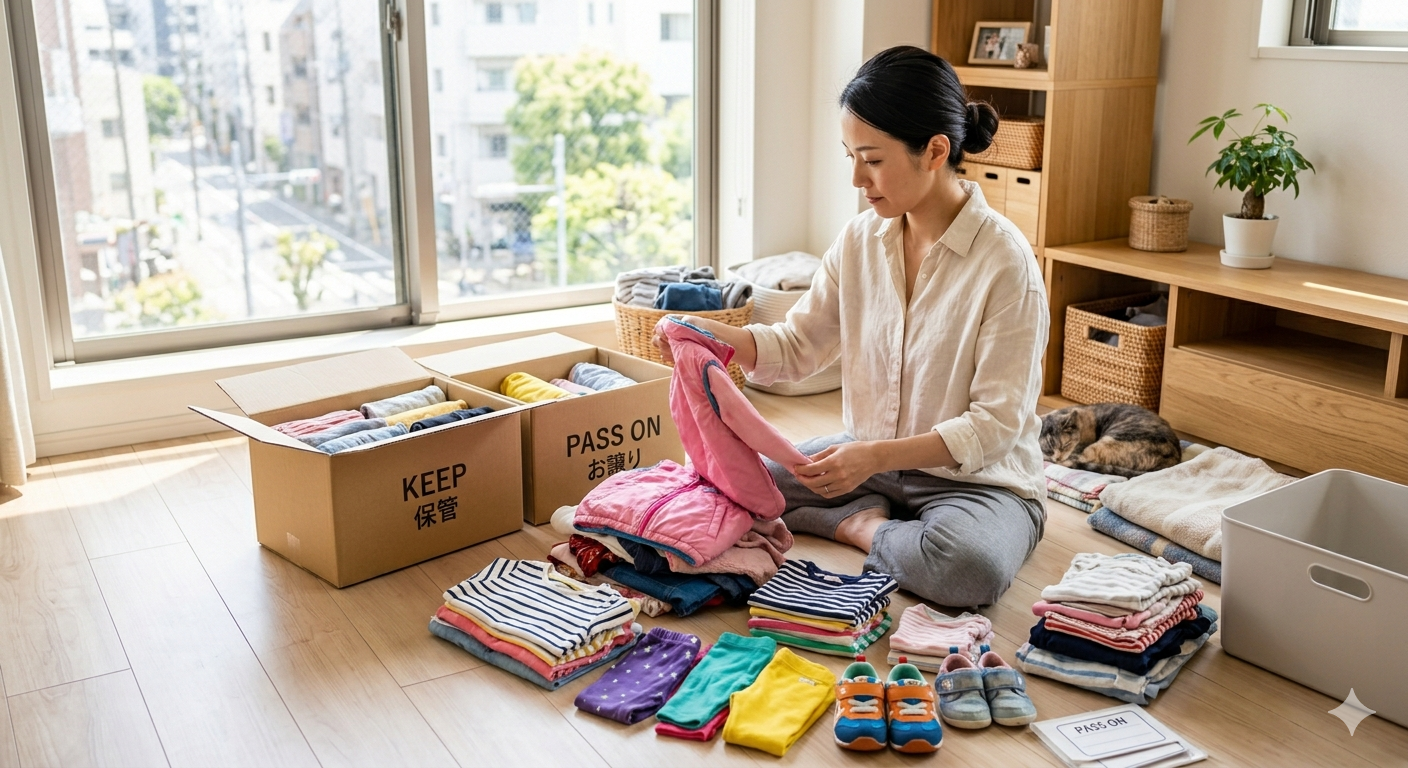 2歳・3歳の子供服はなぜすぐサイズアウト？成長期の服の賢い回し方の画像