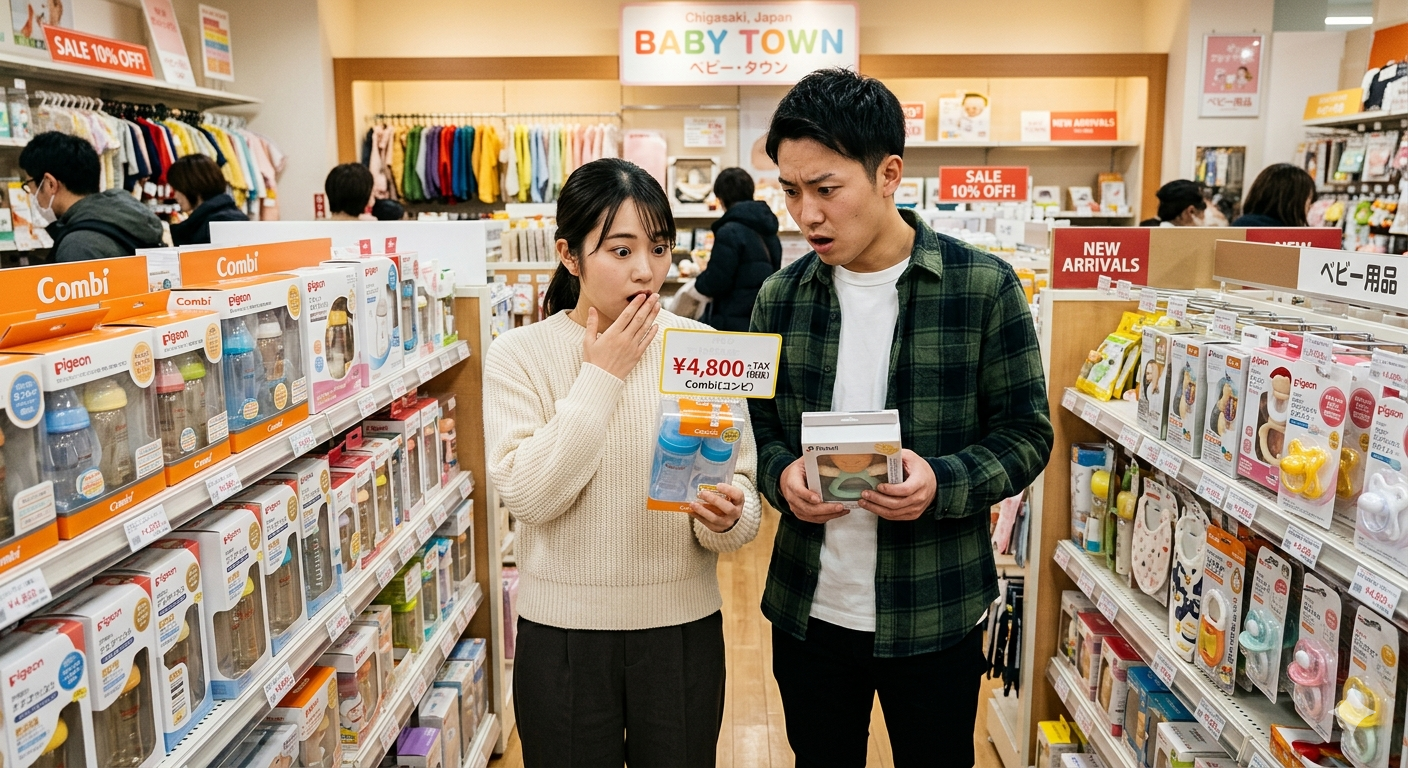 赤ちゃん用品の出費を半分にする——賢いパパ・ママの育児費用節約術【2026年版】の画像