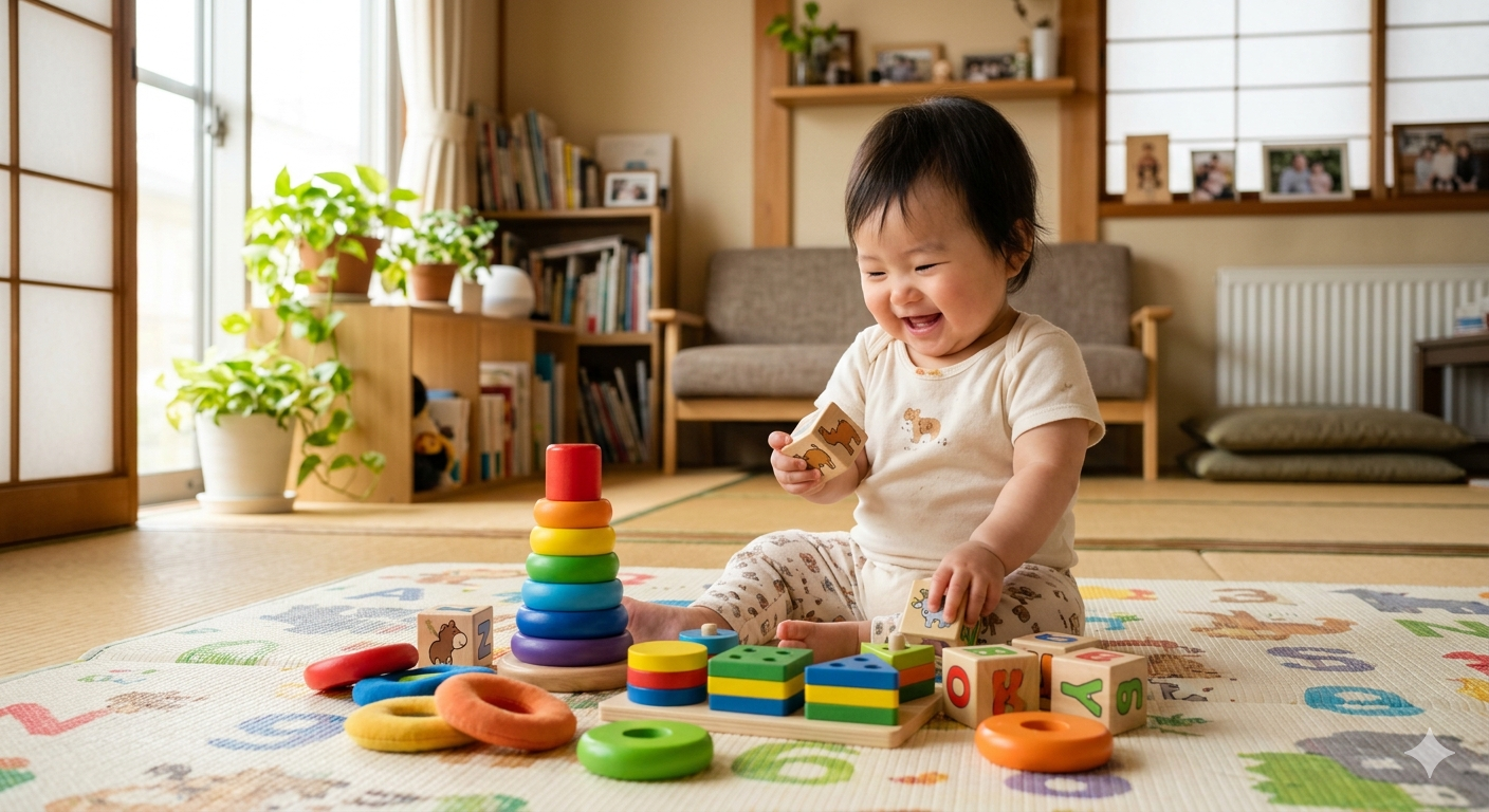 知育おもちゃはリユースで十分——月齢別使用期間と安全チェックで賢く循環させる方法の画像