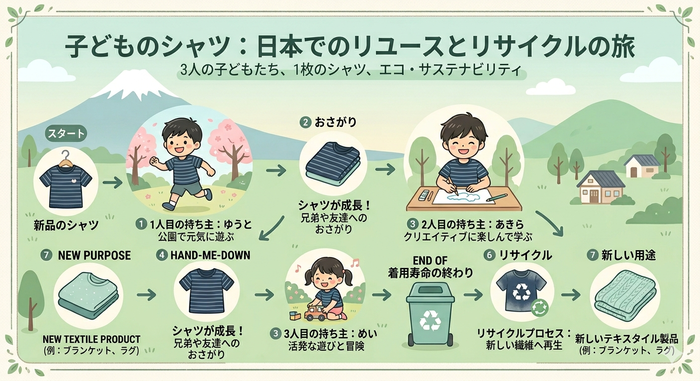 家庭でできるSDGs——子育てアイテムの譲り合いが地球環境に与える意外な効果の画像