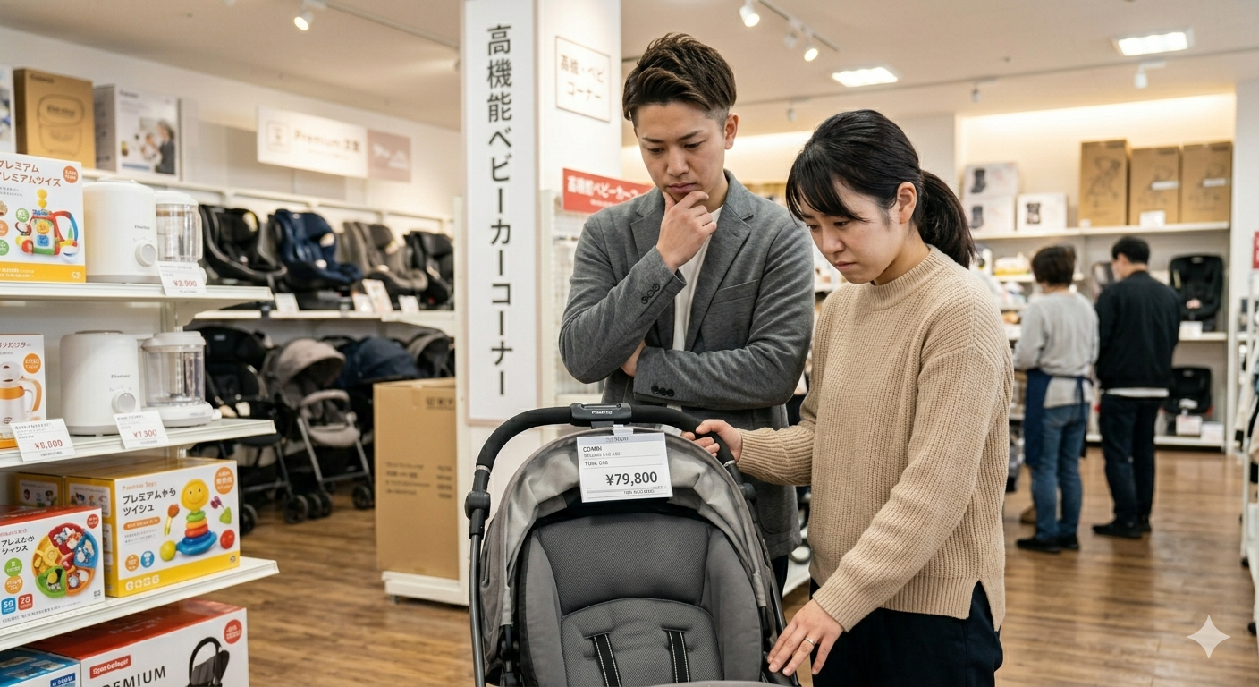 ベビーカーを中古でもらうときに確認すべき5つのポイント——安全に使うための完全チェックガイドの画像
