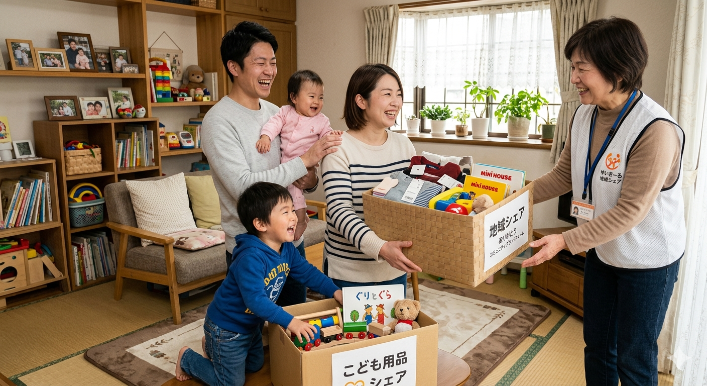子育てグッズのリユース・お下がりについてよくある質問——まとめてお答えしますの画像