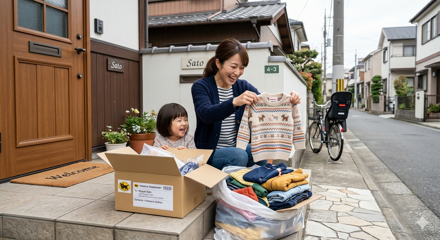 【実例紹介】JUNKANで届いたお洋服はこんな感じ！「譲り合い」で広がる子育ての輪の画像