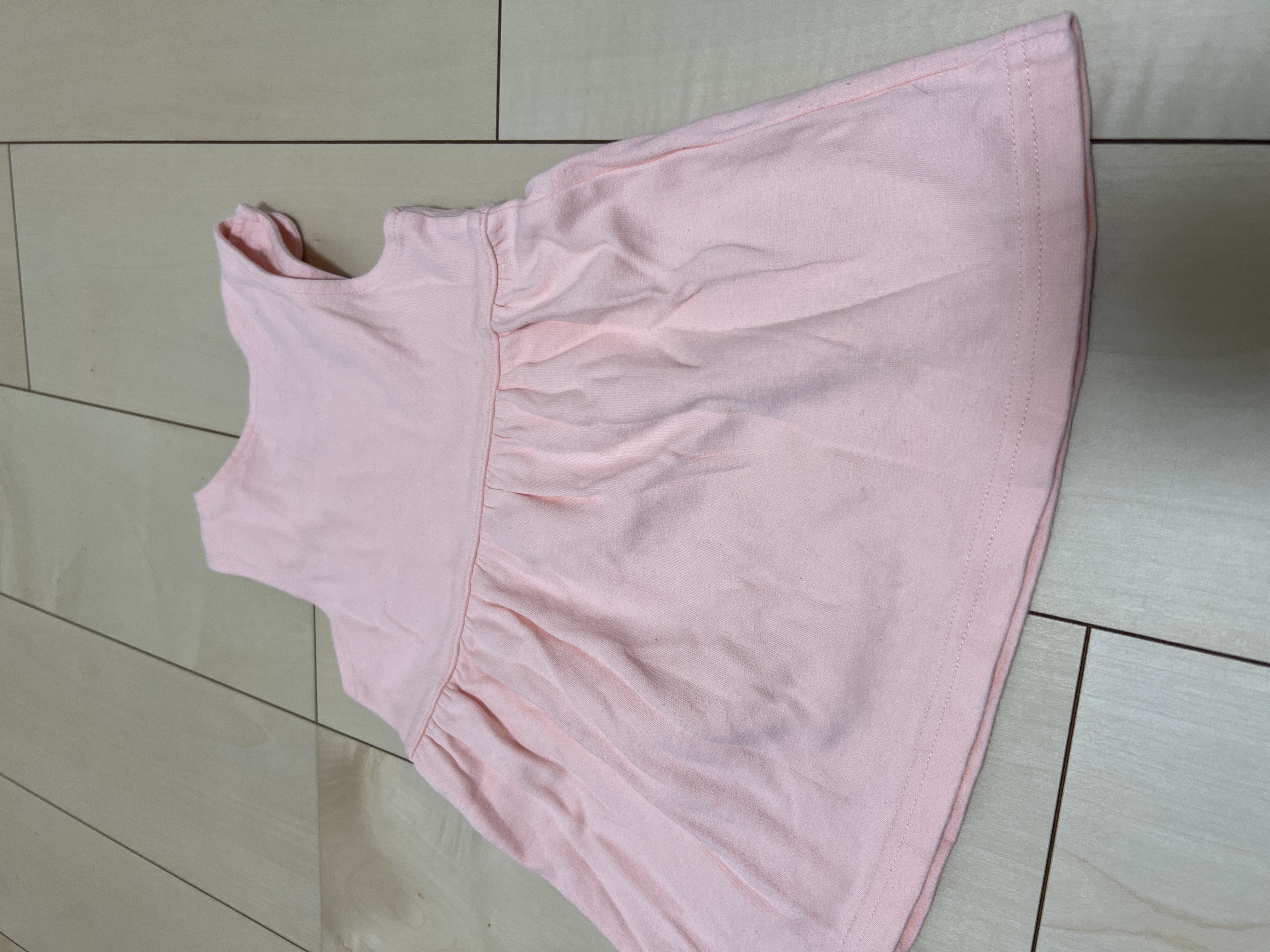 ピンクのワンピース80cm